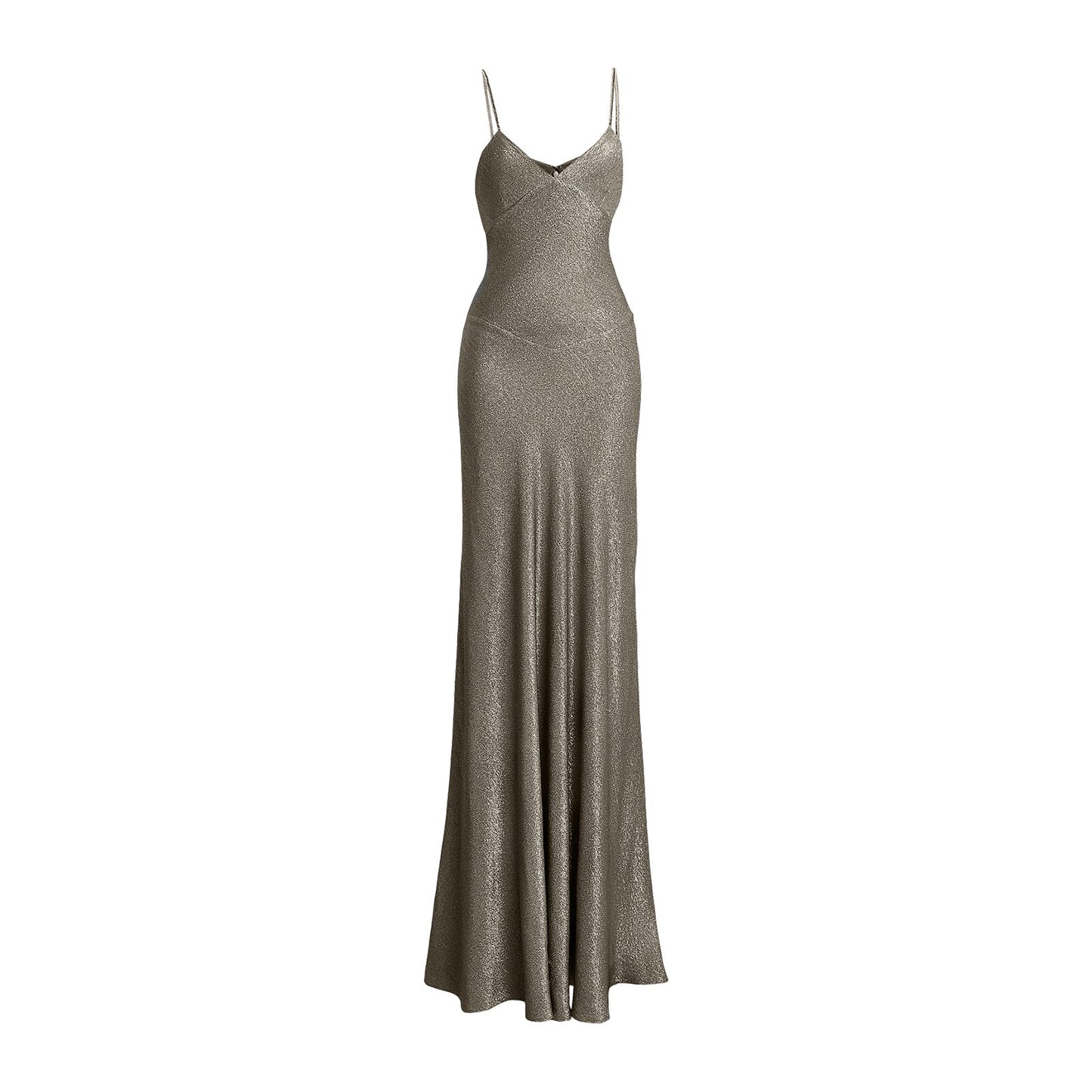 TheCollective - Women Silver Natalie Textured Metallic Evening Dress