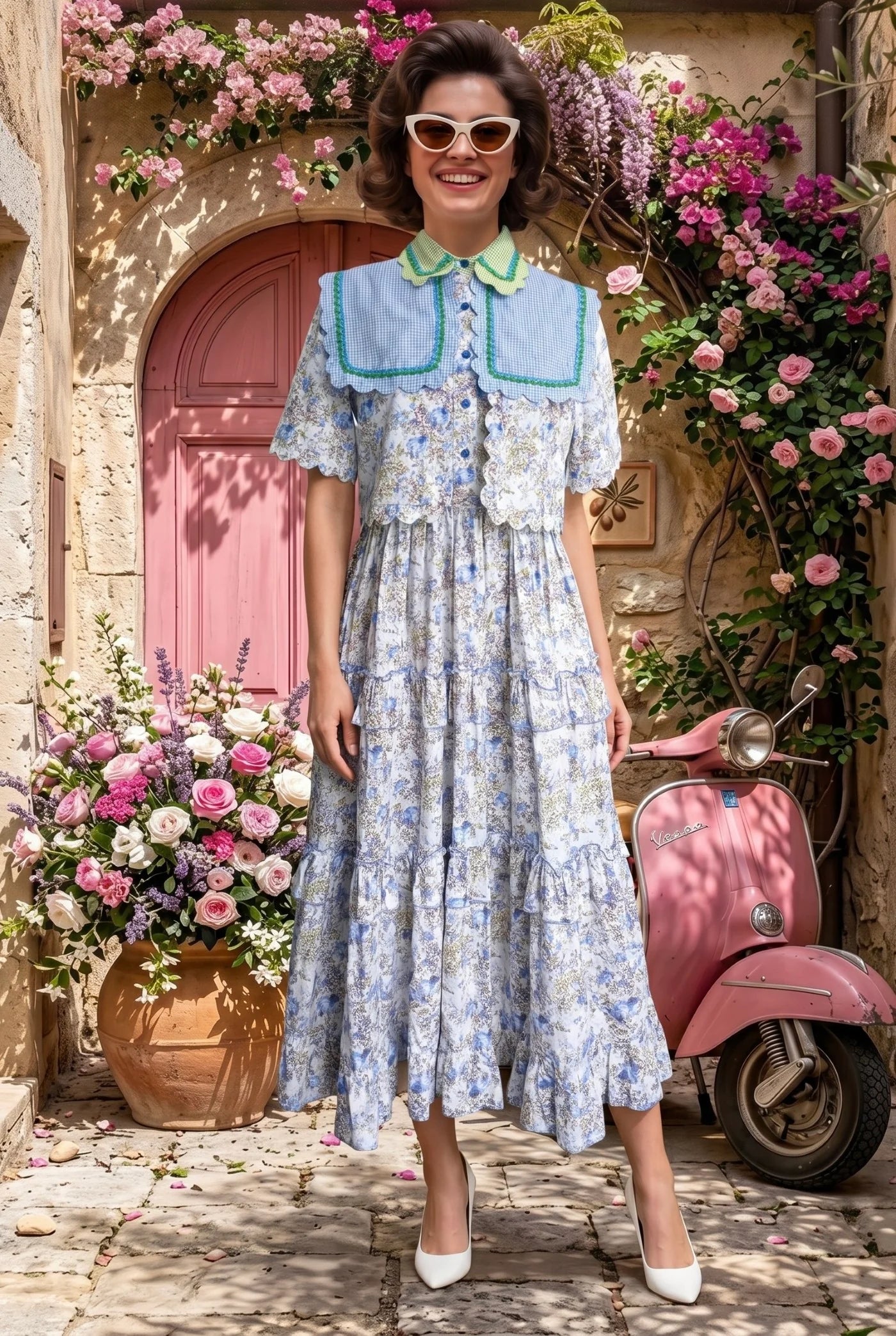 LoveChoje - bumble dress - blue