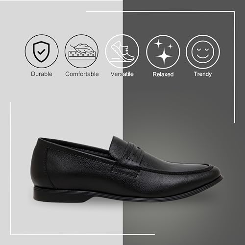 Shades Men's Formal Lace-Up Shoes | Comfortable Walking Shoes | Classic Design | Soft Lining | Breathable | Slip Resistant