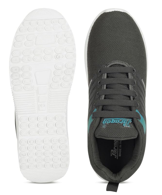 Paragon K1014G Stylish Sneakers for Men with Breathable Upper Mesh, Cushioned Insoles, Lace up| Comfortable, Lightweight & Durable Everyday Casual Shoes for Men Ideal for Outdoor Use