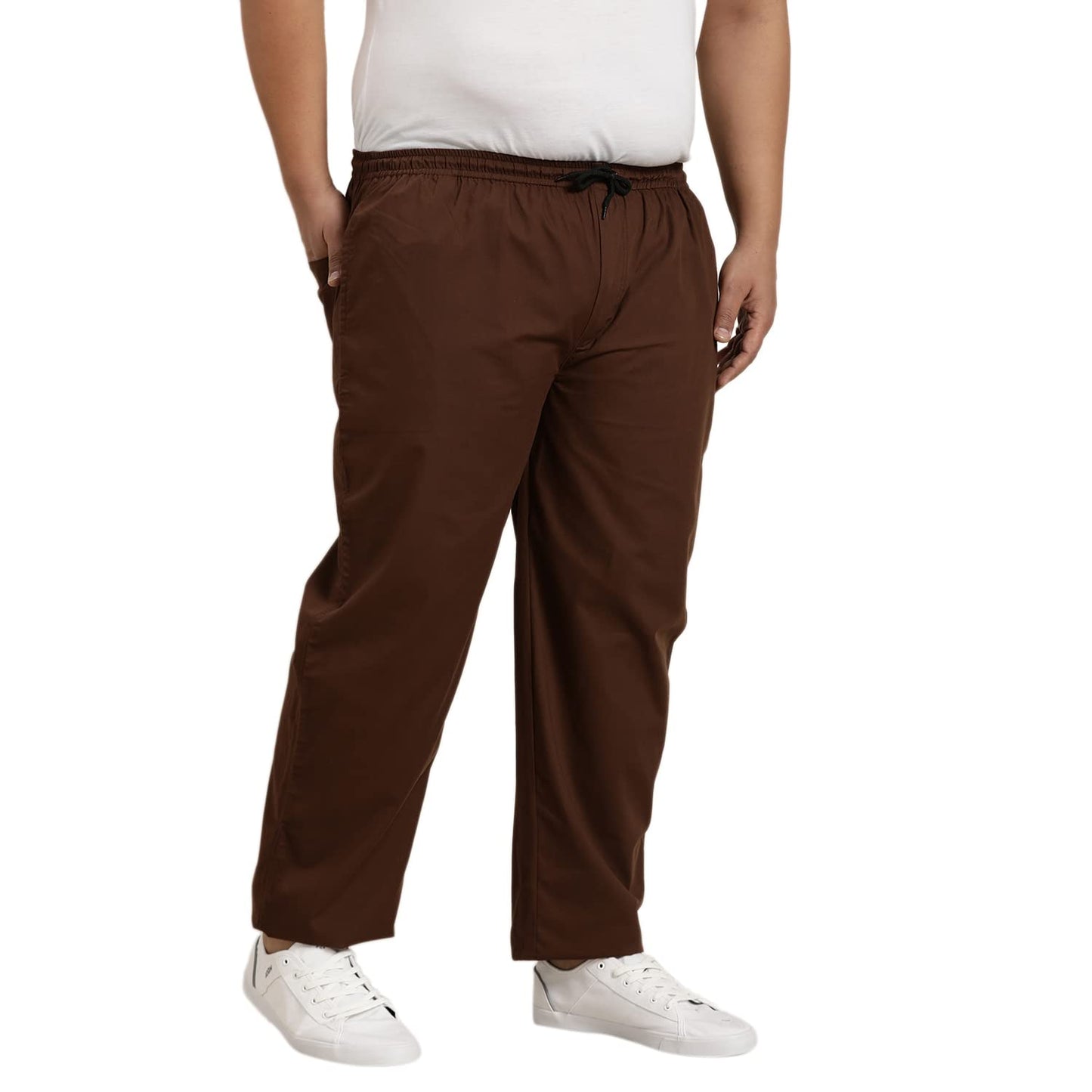 SOJANYA Plus (Since 1958), Men's Cotton Solid Track Pant