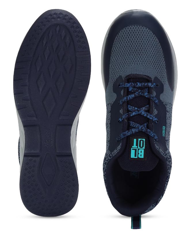 PARAGON PUK3506GS Sports Shoes for Men | Stylish Design, Comfortable Cushioned Insole, Lace up and Sturdy Grip for Better Fitting, Breathable Upper Material | Ideal for Everyday Use