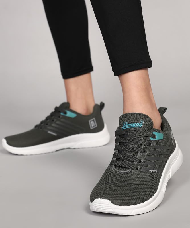 Paragon K1014G Stylish Sneakers for Men with Breathable Upper Mesh, Cushioned Insoles, Lace up| Comfortable, Lightweight & Durable Everyday Casual Shoes for Men Ideal for Outdoor Use