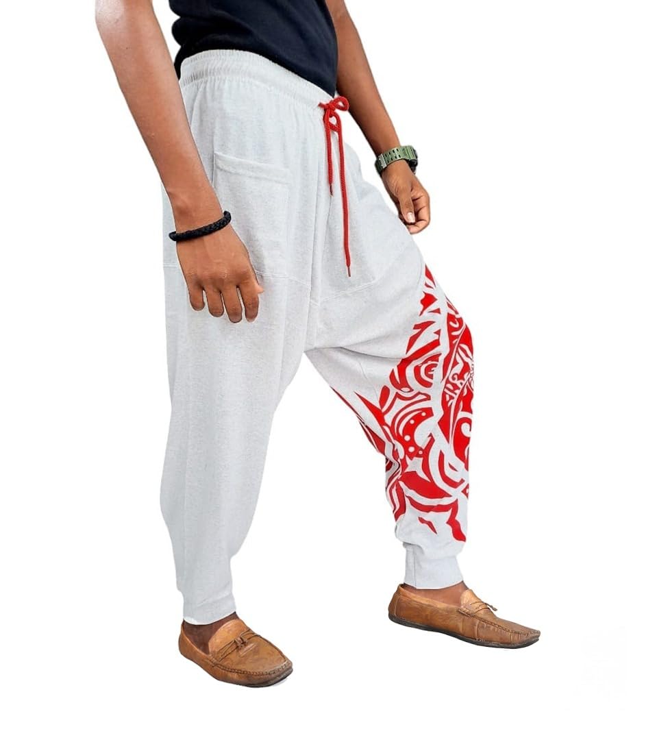 Unisex Harem Pants (Trousers) for Adults (Pack of 1) Multi Colors