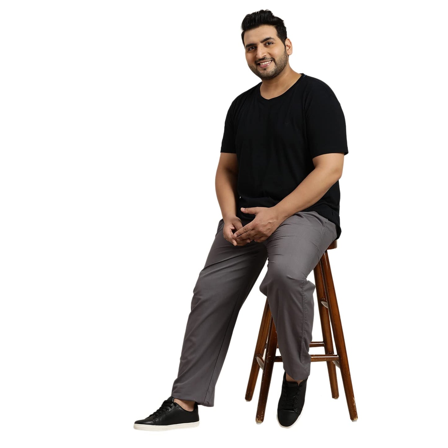 SOJANYA Plus (Since 1958), Men's Cotton Solid Track Pant