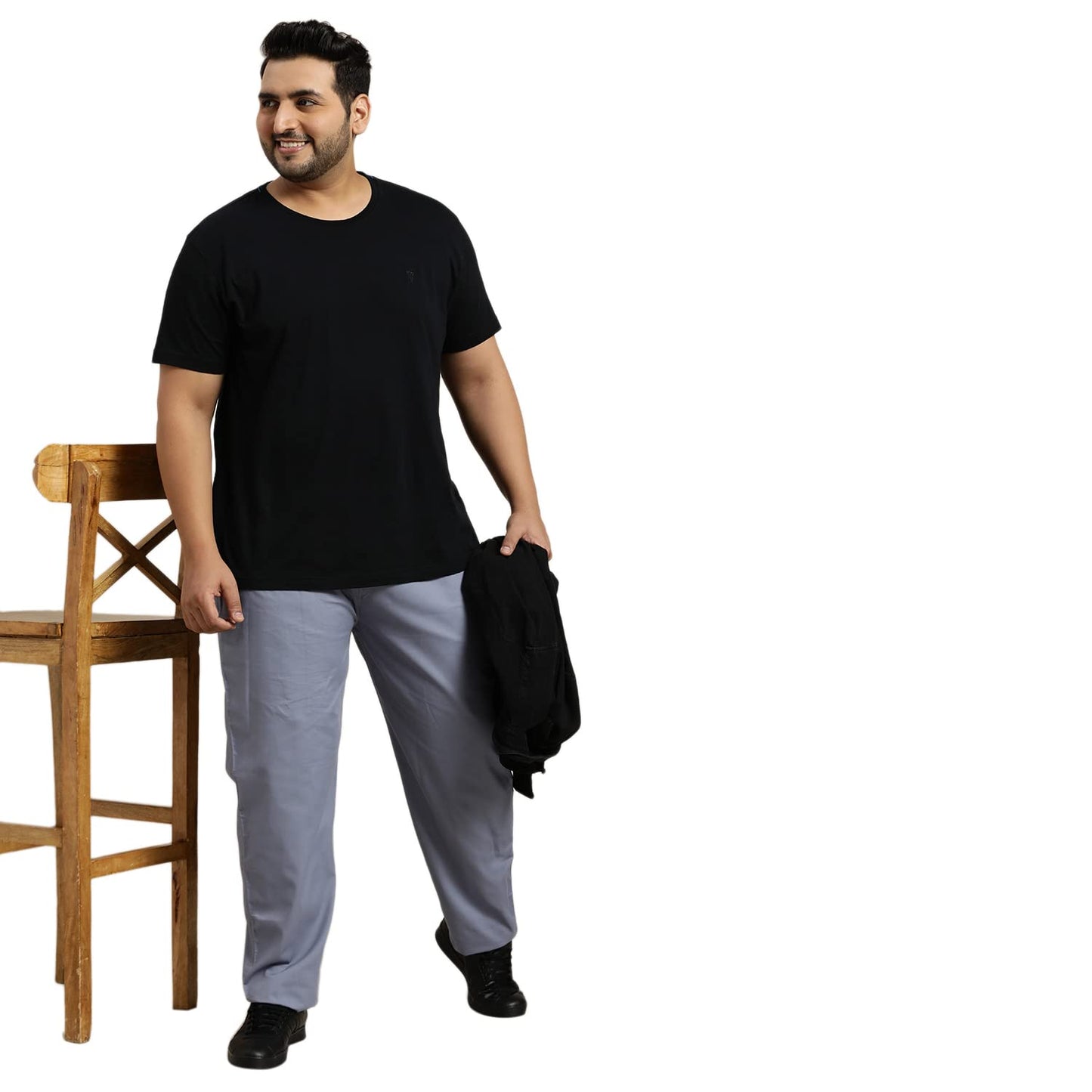 SOJANYA Plus (Since 1958), Men's Cotton Solid Track Pant