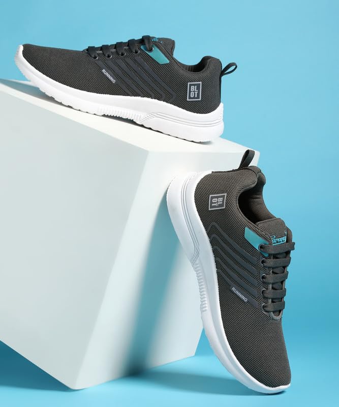 Paragon K1014G Stylish Sneakers for Men with Breathable Upper Mesh, Cushioned Insoles, Lace up| Comfortable, Lightweight & Durable Everyday Casual Shoes for Men Ideal for Outdoor Use