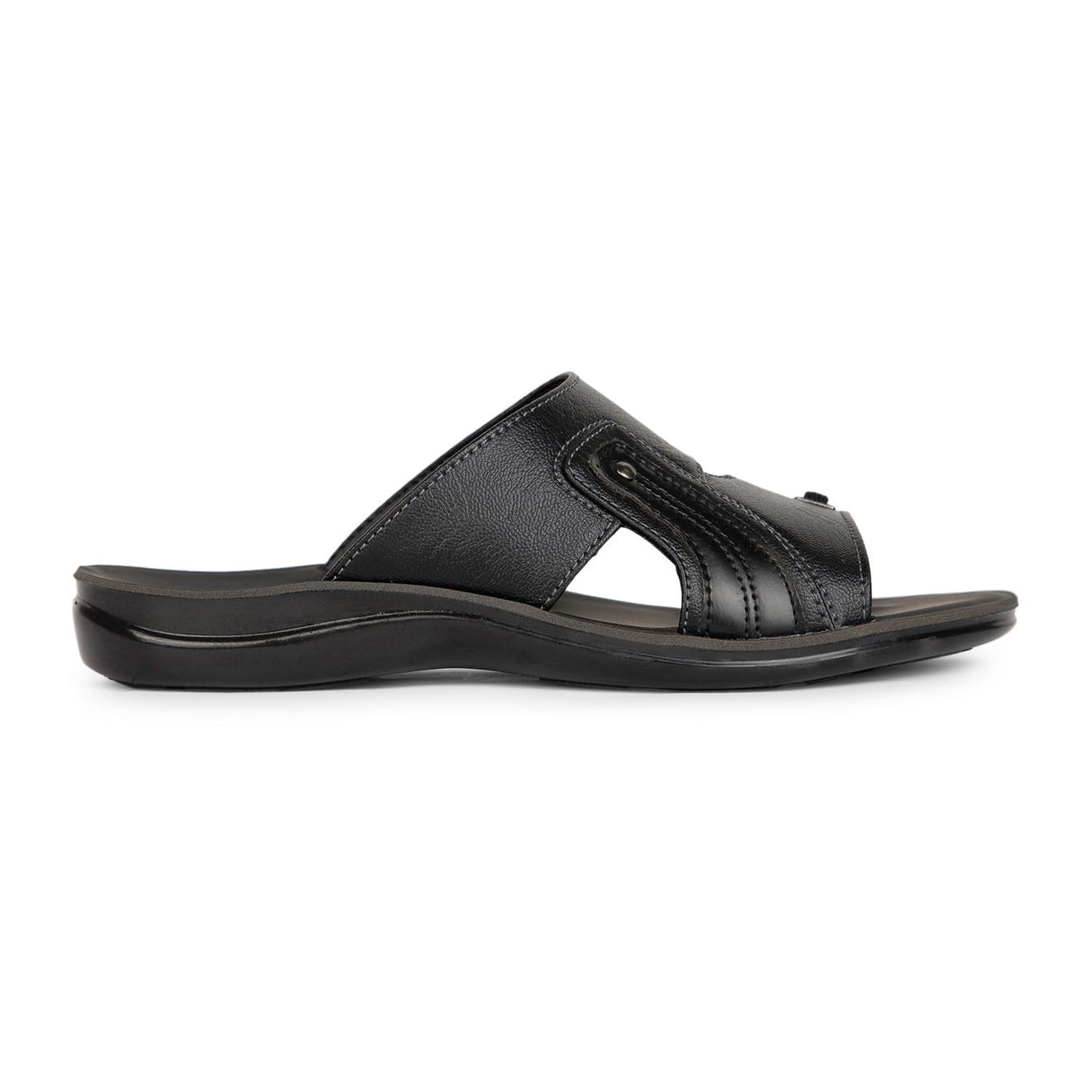 RF COMFYTZ Men's Open Toe Slip-on Sandal | Ultra Soft Memory Cushion Chappal | Flip-Flop for Outdoor/Festive Ethnic Wear | Comfortable Footbed & Slip Resistant | Perfect for Kurta, Lungis, Weddings & Casual Use