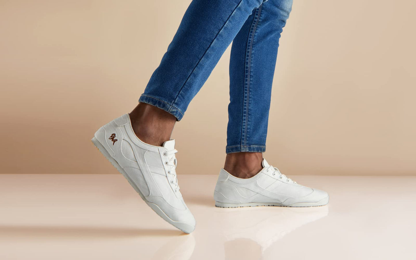Neeman's Urban Casual Sneakers for Men | Comfortable and Lightweight Casual Lace Up Shoes for Boys | All Day Wear | Stylish and Trendy | Walking Sneakers | Cotton Shoes
