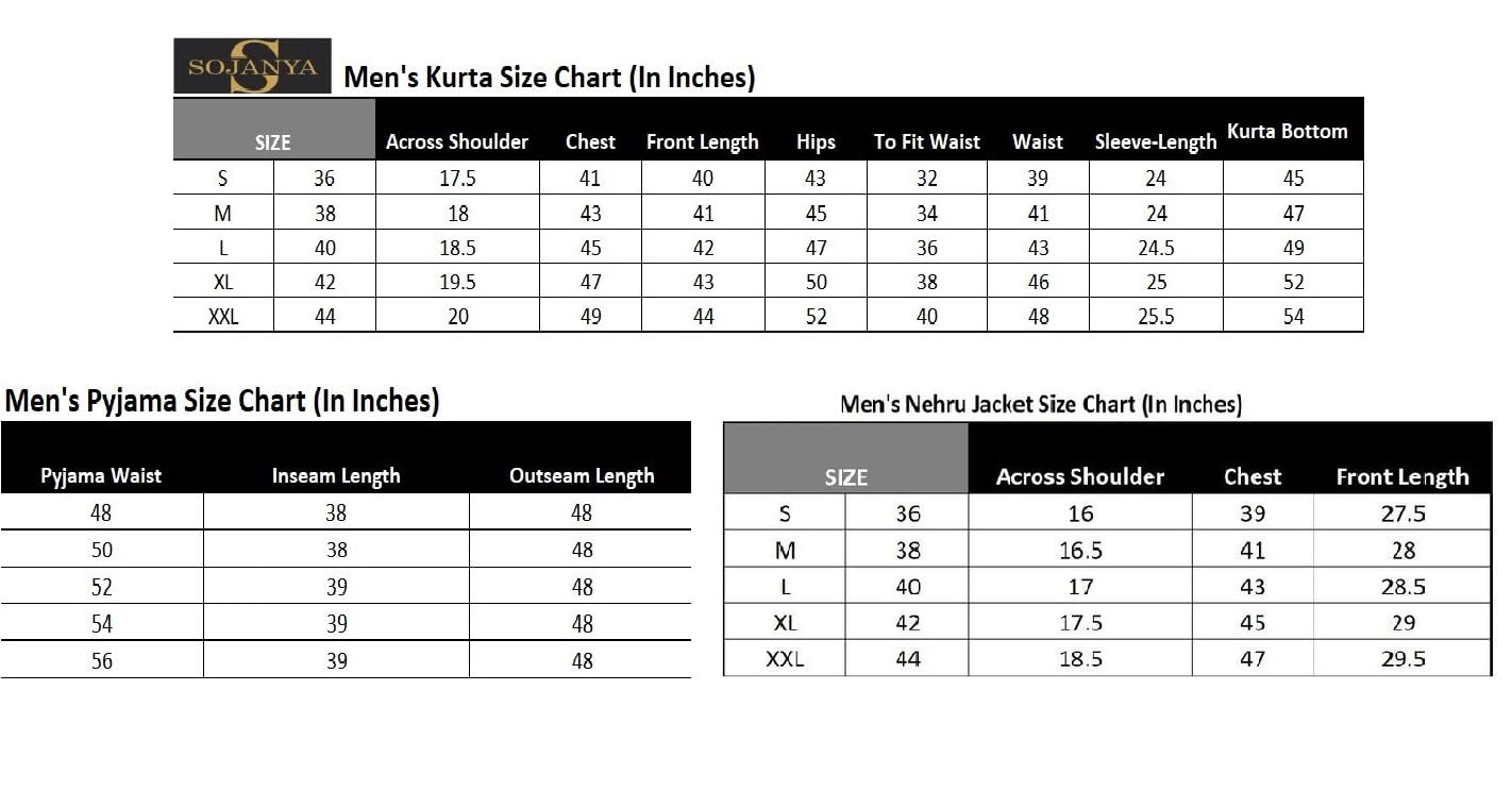 SOJANYA Men's Cotton Linen Maroon Kurta and White Pyjama with Mustard Cotton Nehru Jacket