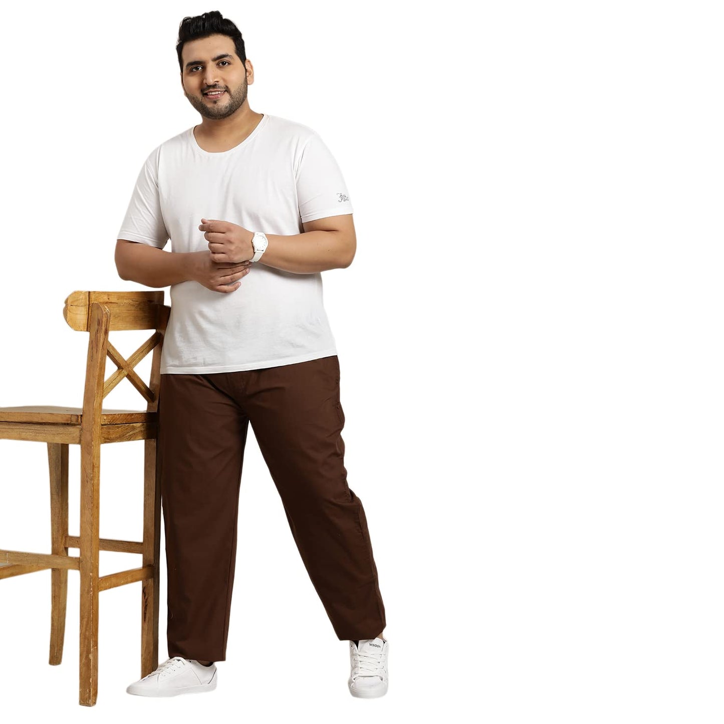 SOJANYA Plus (Since 1958), Men's Cotton Solid Track Pant