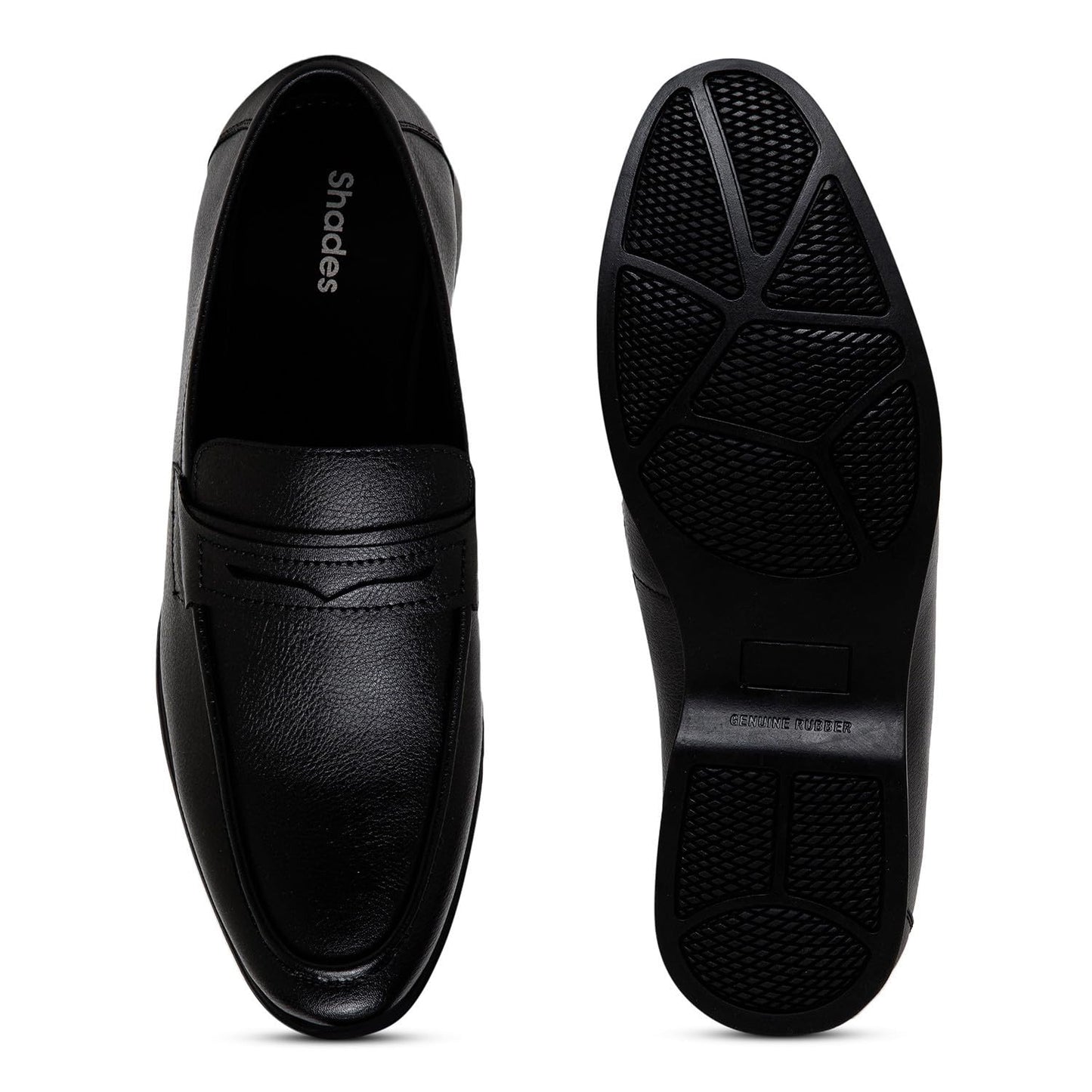 Shades Men's Formal Lace-Up Shoes | Comfortable Walking Shoes | Classic Design | Soft Lining | Breathable | Slip Resistant