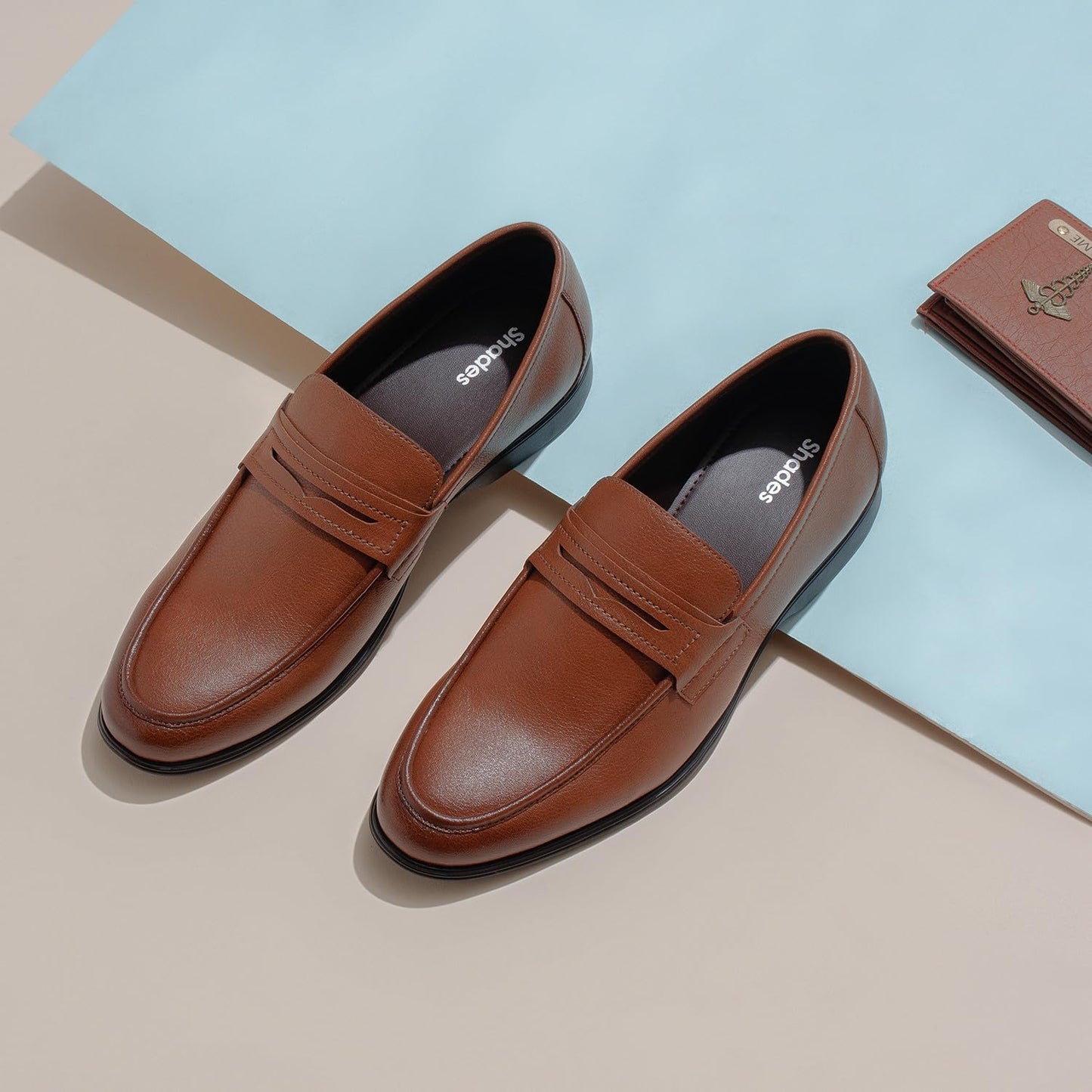 Shades Men's Formal Lace-Up Shoes | Comfortable Walking Shoes | Classic Design | Soft Lining | Breathable | Slip Resistant