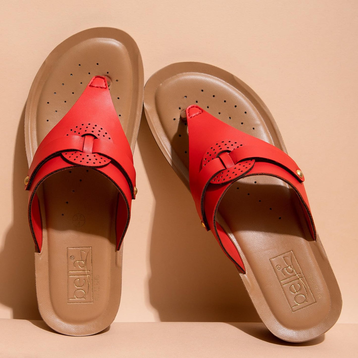 BELLA by Labella Women's Fashion Platform Slip-On Sandal – Comfortable, Lightweight, Slip-Resistant, Breathable – Ideal for Casual and Office Wear