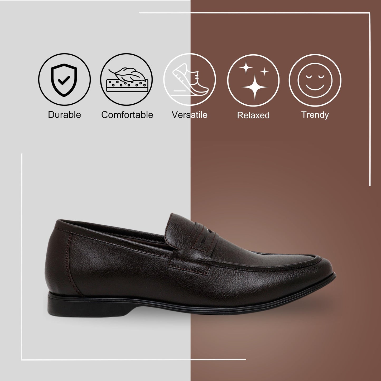 Shades Men's Formal Lace-Up Shoes | Comfortable Walking Shoes | Classic Design | Soft Lining | Breathable | Slip Resistant