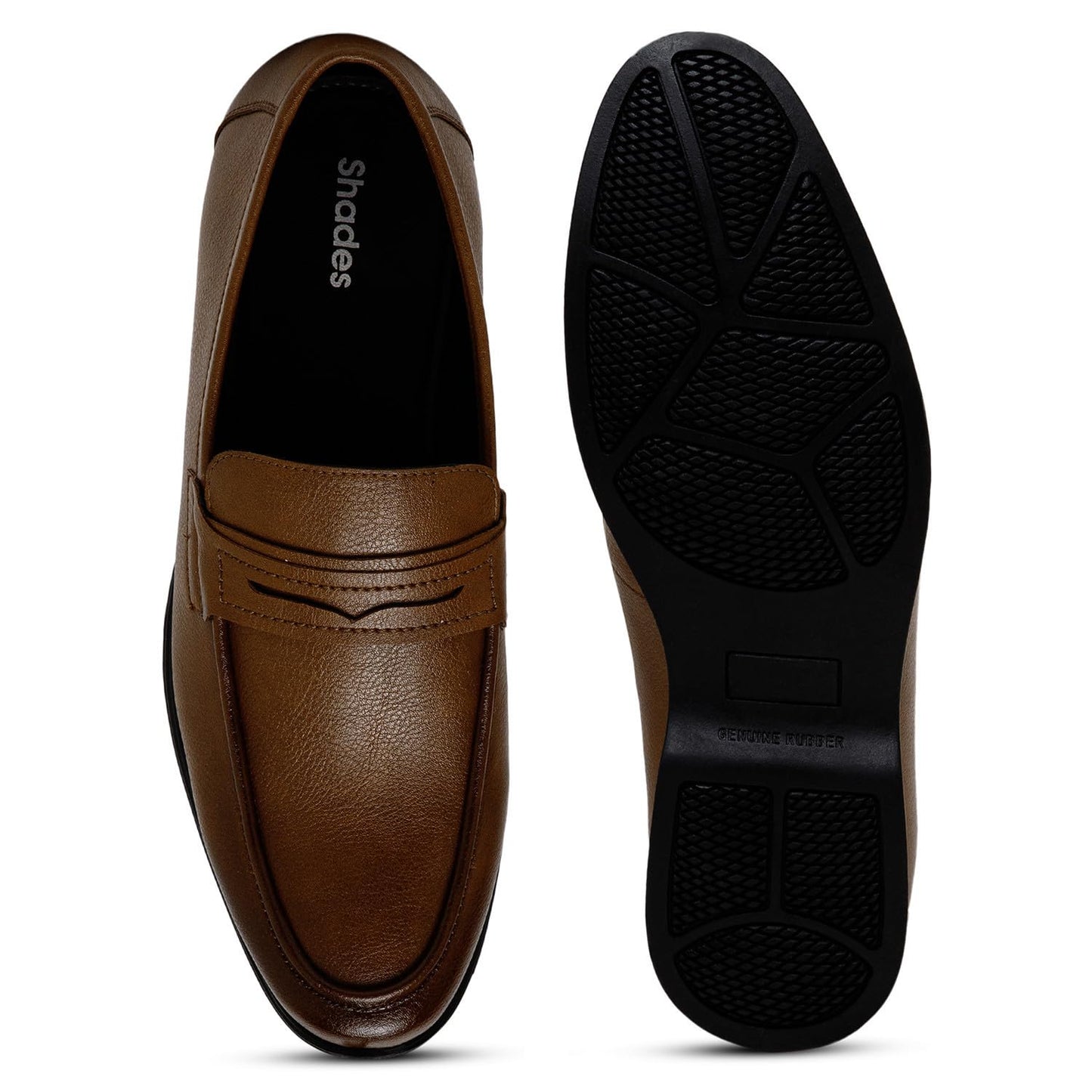 Shades Men's Formal Lace-Up Shoes | Comfortable Walking Shoes | Classic Design | Soft Lining | Breathable | Slip Resistant