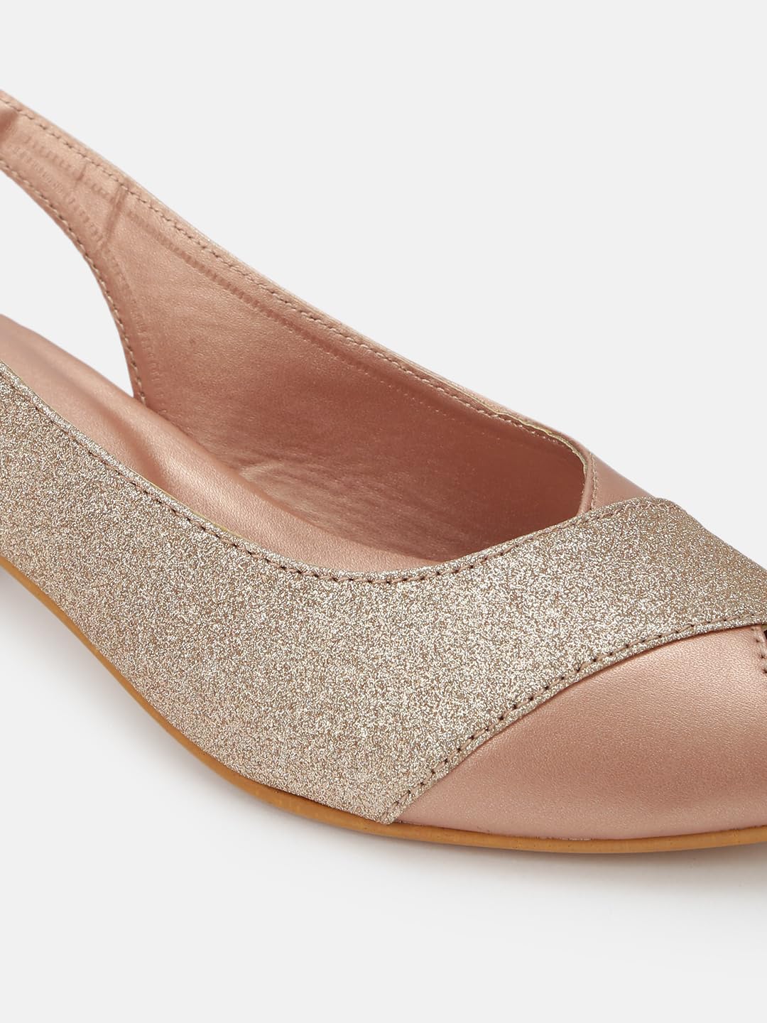 Marc Loire Women's Slip On Shimmer Peep Toes Block Heel Fashion Sandals for Casual, Outdoor, Party and Holidays