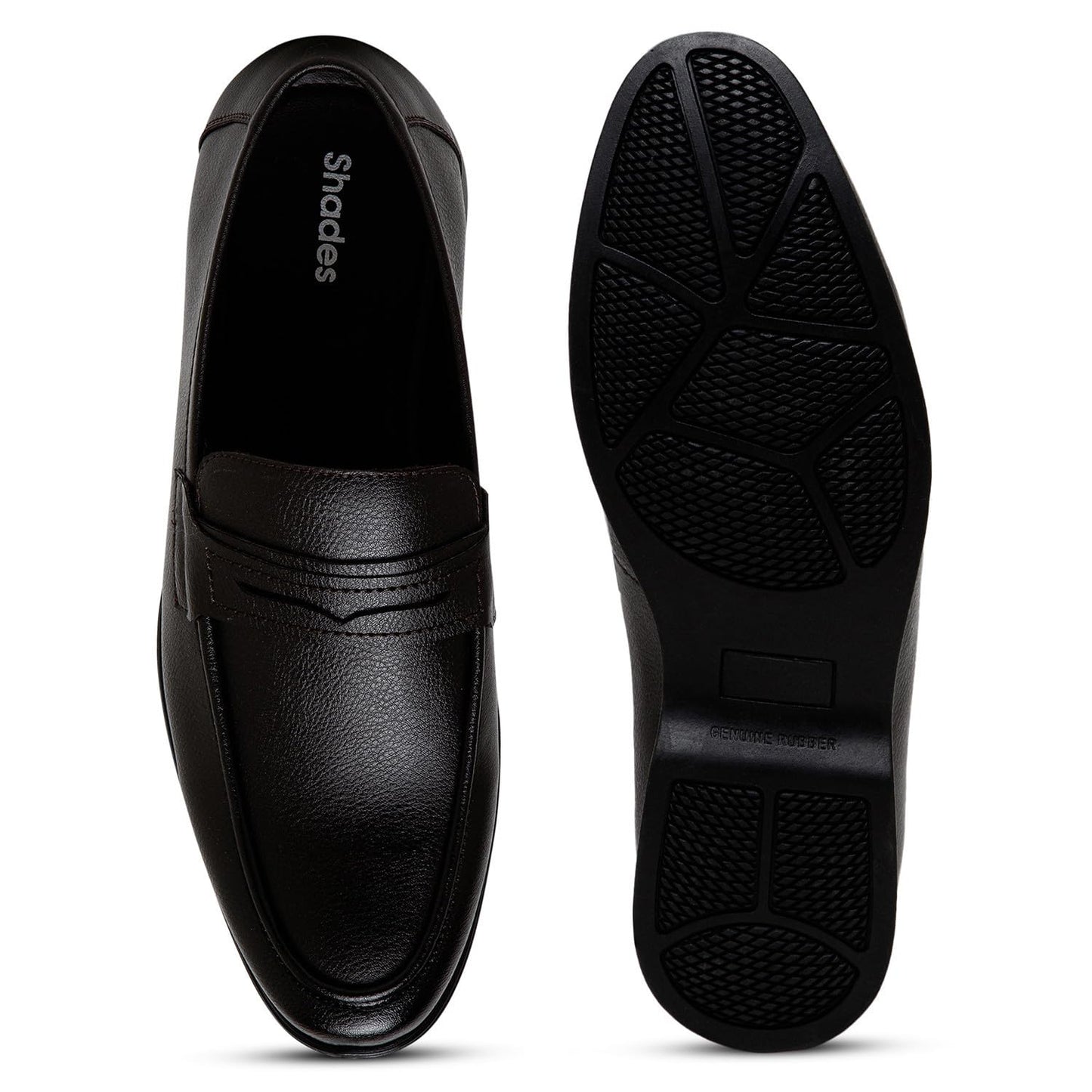 Shades Men's Formal Lace-Up Shoes | Comfortable Walking Shoes | Classic Design | Soft Lining | Breathable | Slip Resistant