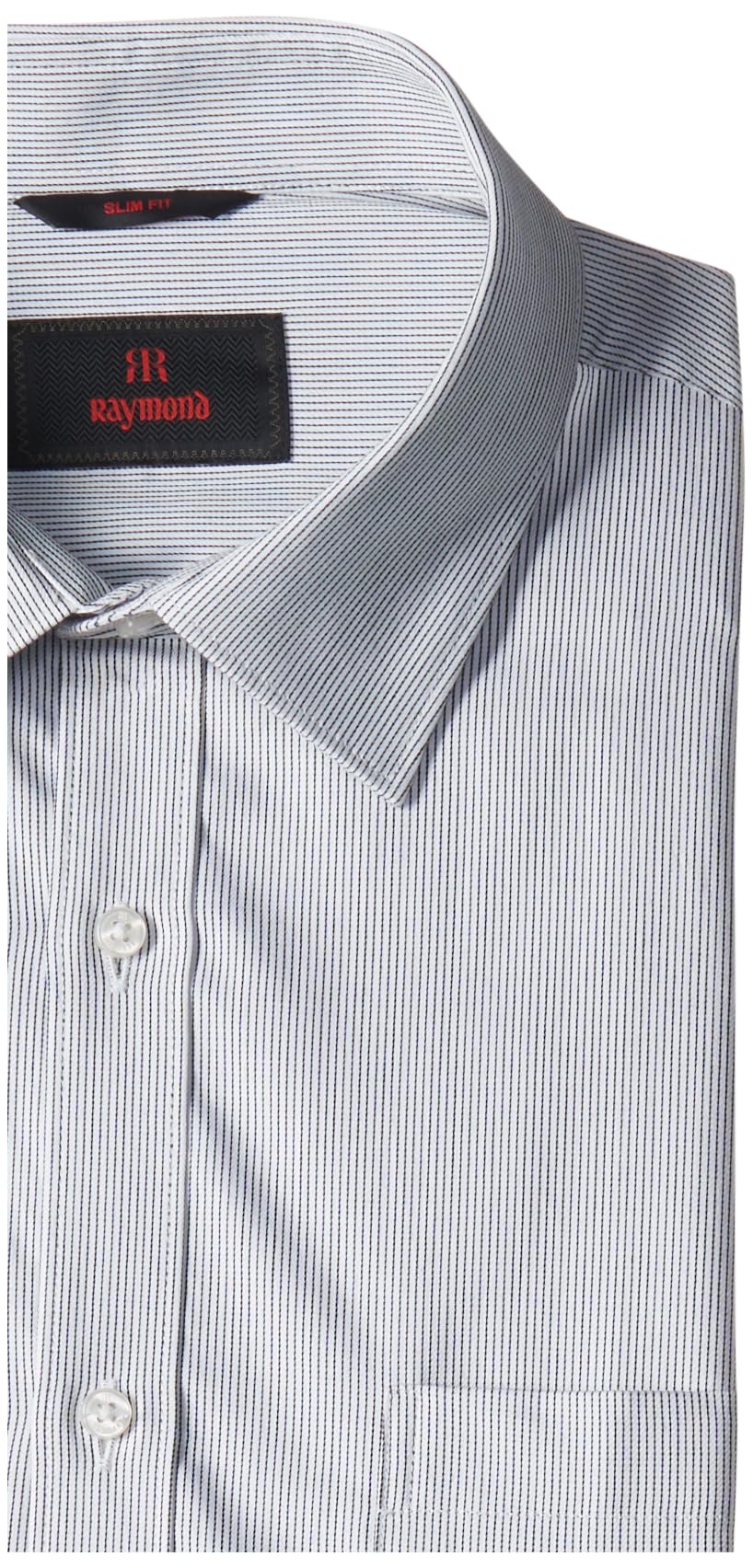 Raymond Men's Striped Slim Fit Shirt