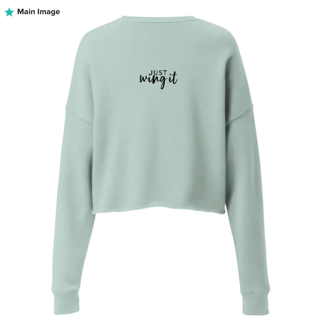 Live Bold Crop Sweatshirt