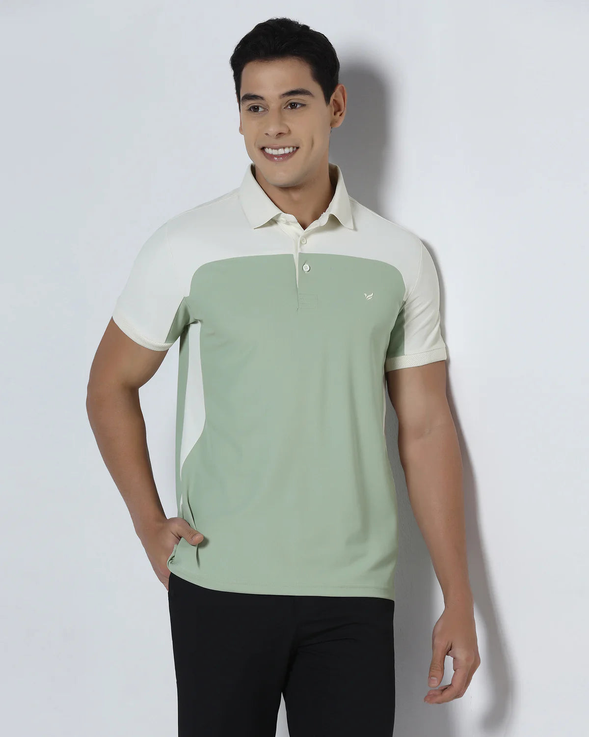 BlackBerry - Frost Green TechPro Solid Polo - Remus