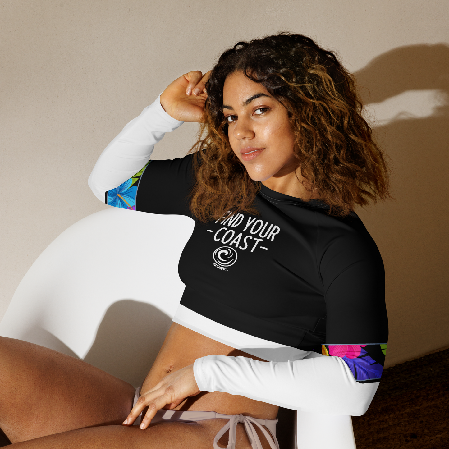 Women's Recycled Surf ‘N’ Sport Cropped Shirt