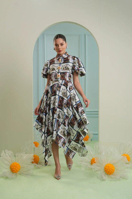 LoveChoje - Golden mile dress - checkard