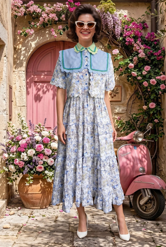 LoveChoje - bumble dress - blue