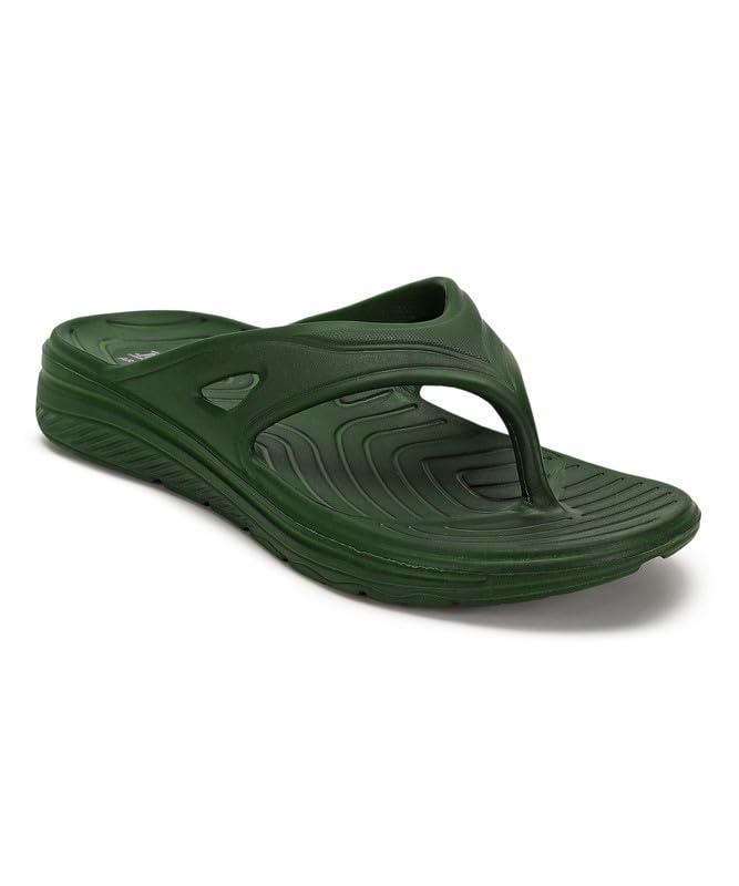 PARAGON K3415G Slippers for Men | Comfortable, Lightweight, Durable Flip Flops with Rubberised EVA Sole | Easy Washable Slip Ons | Ideal for Everyday Use