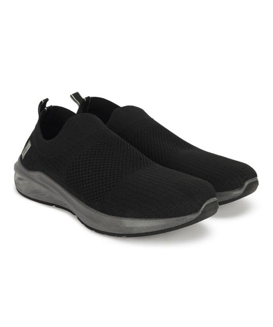 Paragon PUK3501GS Walking Shoes for Men |Breathable Knitted Sports Shoes with Stylish Design, Comfortable Cushioned Insole, Ankle Elastic for Good Fitting | Ideal for Everyday Use