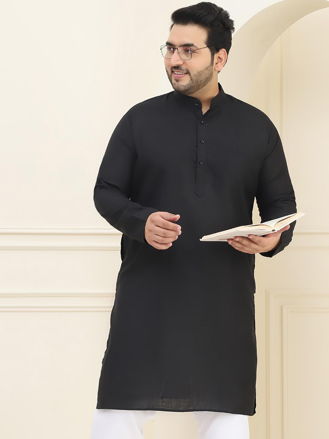 SOJANYA Plus(Since 1958), Men's Cotton ONLY Kurta