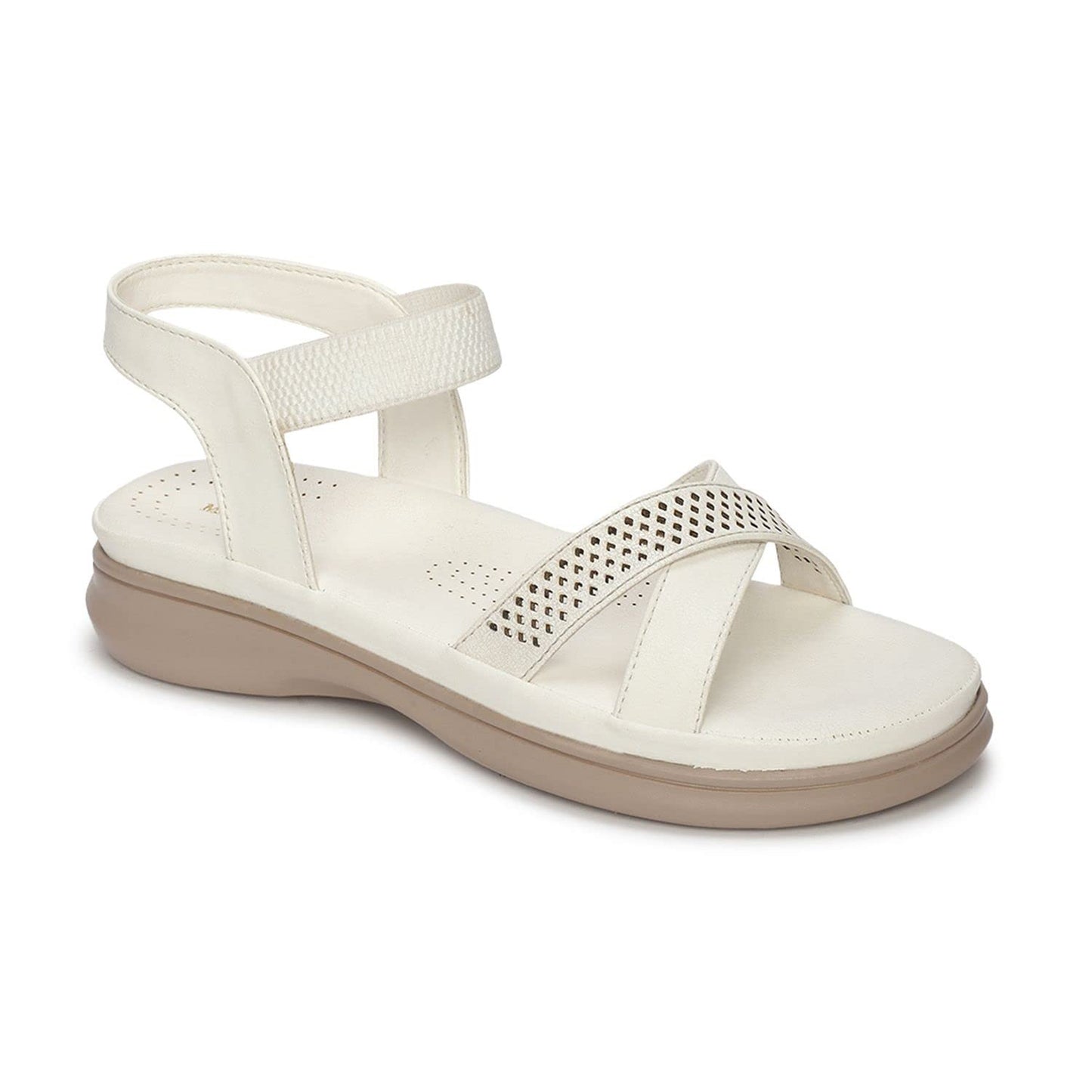 Marc Loire Women's Comfortable Slip on Casual Open Toe Flats Sandals