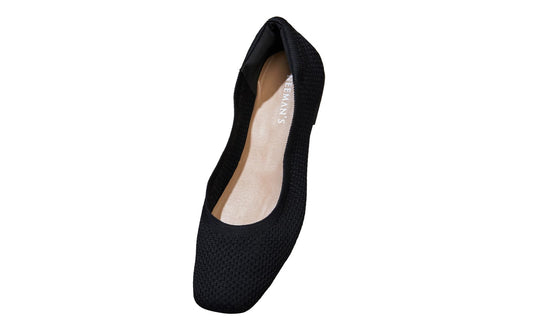 Neeman's Plush Square Flats for Women | Ballerinas & Slip On Casual Shoes| Comfortable & Flexiable
