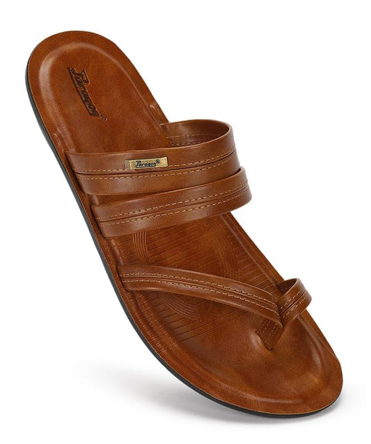 PARAGON PUK2224G Slippers for Men | Comfortable, Breathable & Durable Sandals with Soft Cushioned Footbed | Easy Wear Slip On | Ideal for Outdoor Use