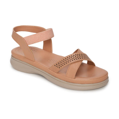 Marc Loire Women's Comfortable Slip on Casual Open Toe Flats Sandals