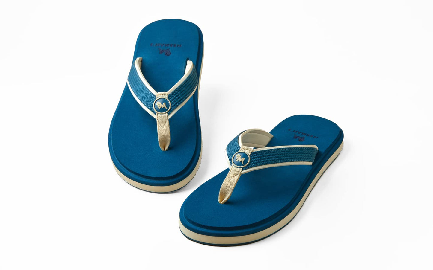 Neeman's Eco Fluffy Orthopedic Flips for Men | Soft & Comfortable Indoor Outdoor Fashionable Slippers for Boys