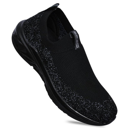 PARAGON PUK3504GS Walking Shoes for Men |Breathable Knitted Sports Shoes with Stylish Design, Comfortable Cushioned Insole, Ankle Elastic for Good Fitting | Ideal for Everyday Use