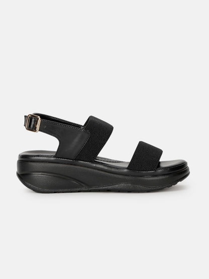 Marc Loire Women Smart Casual Platform Heel Fashion Sandal With Adjustable Strap