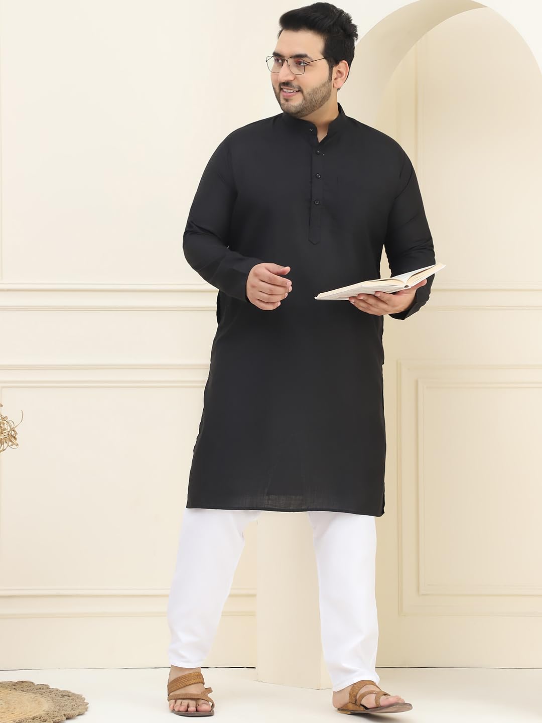 SOJANYA Plus(Since 1958), Men's Cotton ONLY Kurta