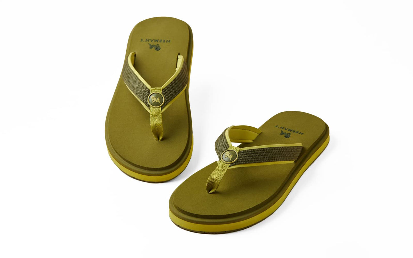 Neeman's Eco Fluffy Orthopedic Flips for Men | Soft & Comfortable Indoor Outdoor Fashionable Slippers for Boys