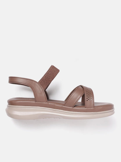 Marc Loire Women's Comfortable Slip on Casual Open Toe Flats Sandals