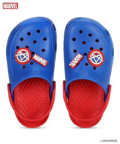 PARAGON Marvel Spiderman EVMK8013K Kids' Casual Clogs | Stylish Clogs for Kids with Durable Sole, Cushioned Foot Support & Sturdy Build | Ideal for Outdoor Use