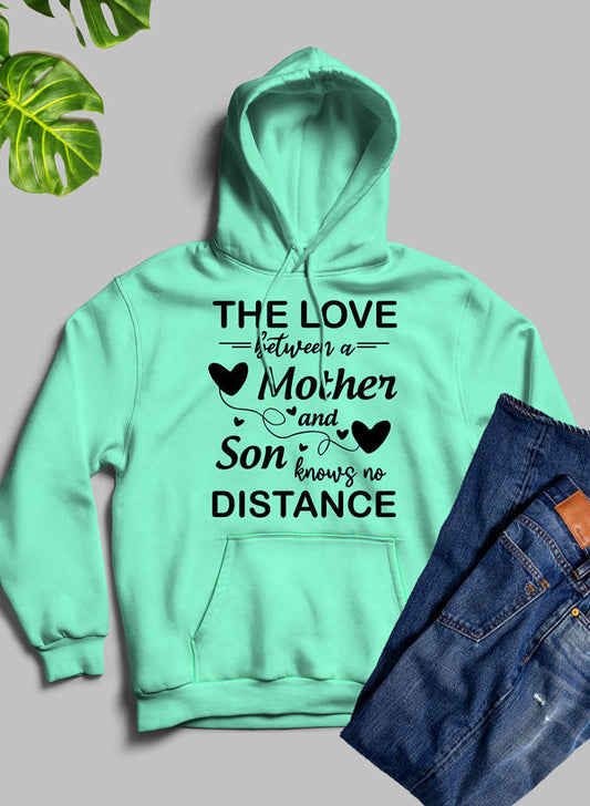 The Love Between a Mother and Son Hoodie