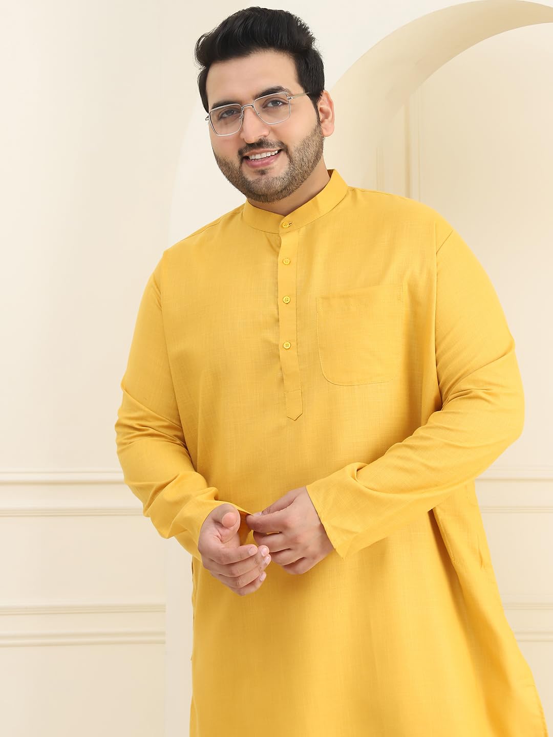 SOJANYA Plus(Since 1958), Men's Cotton ONLY Kurta