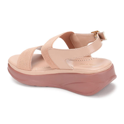 Marc Loire Women Smart Casual Platform Heel Fashion Sandal With Adjustable Strap