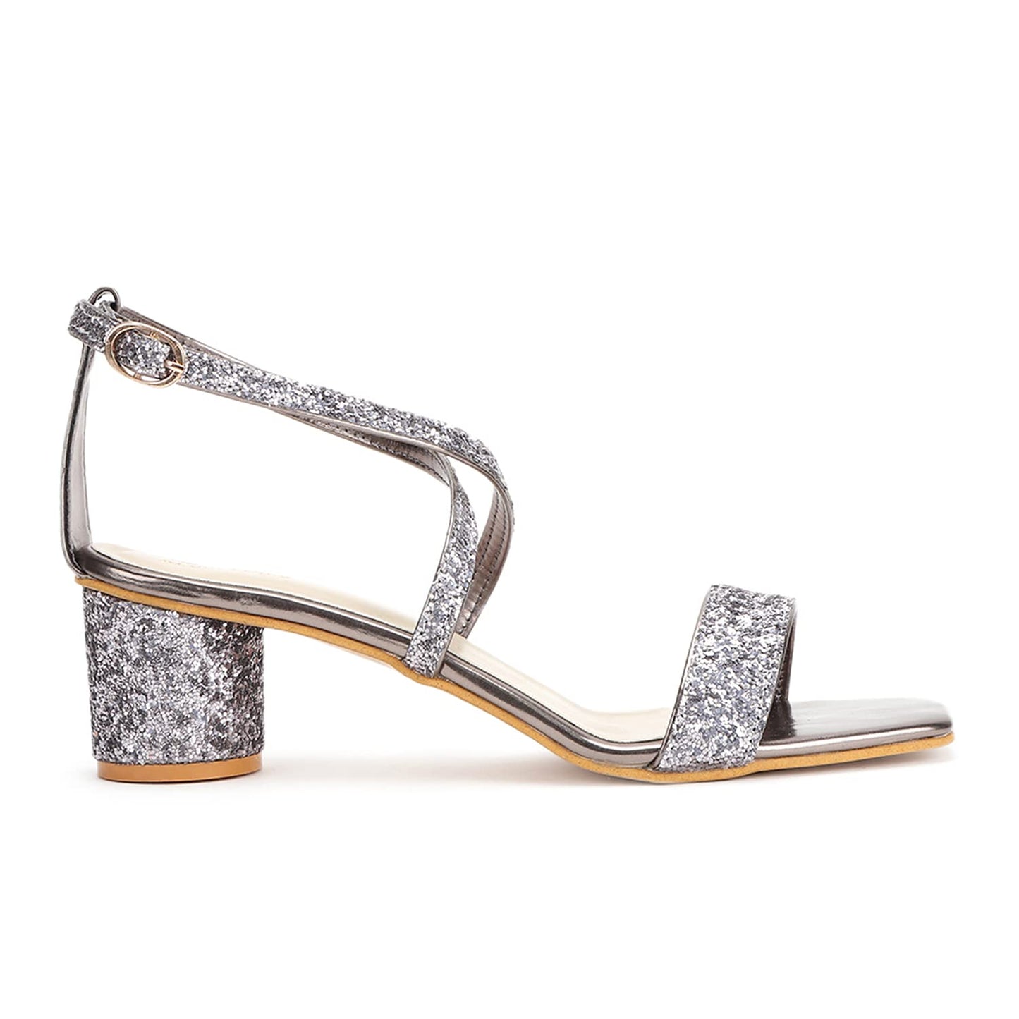 Marc Loire Women Soft Comfortable Embellished Block Heels