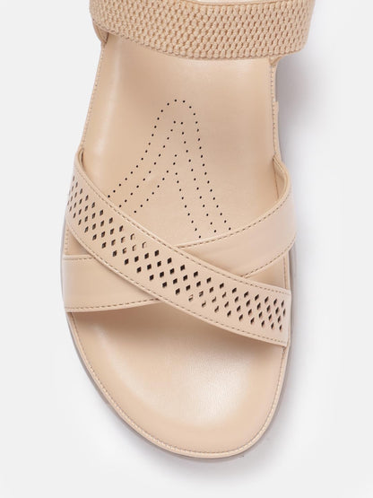 Marc Loire Women's Comfortable Slip on Casual Open Toe Flats Sandals