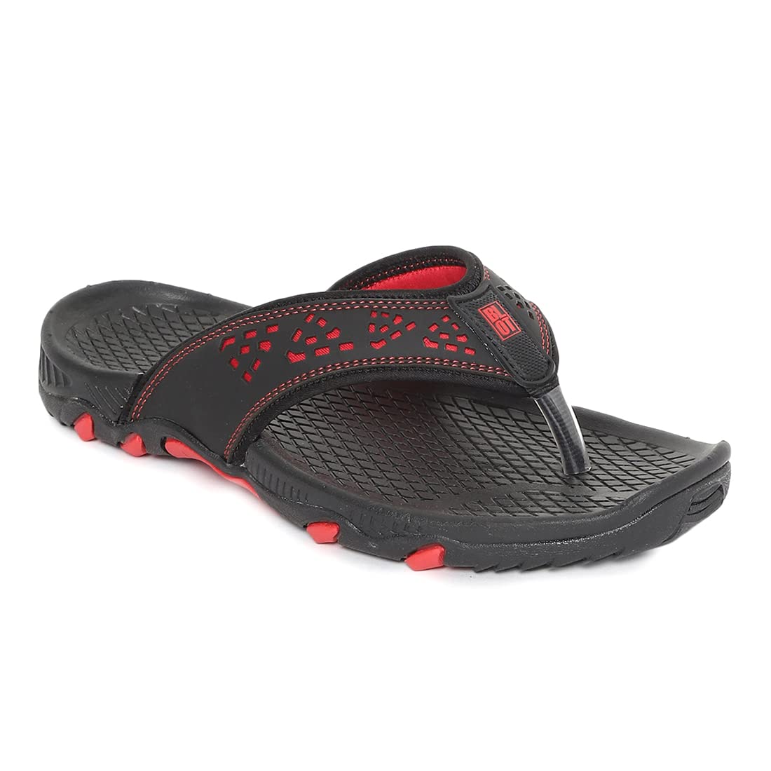 PARAGON K1409G Men's Stylish Flip Flops | Casual, Durable, Comfortable & Lightweight Slippers with Cushioned Soles | Easily Washable | Ideal for Outdoor Use