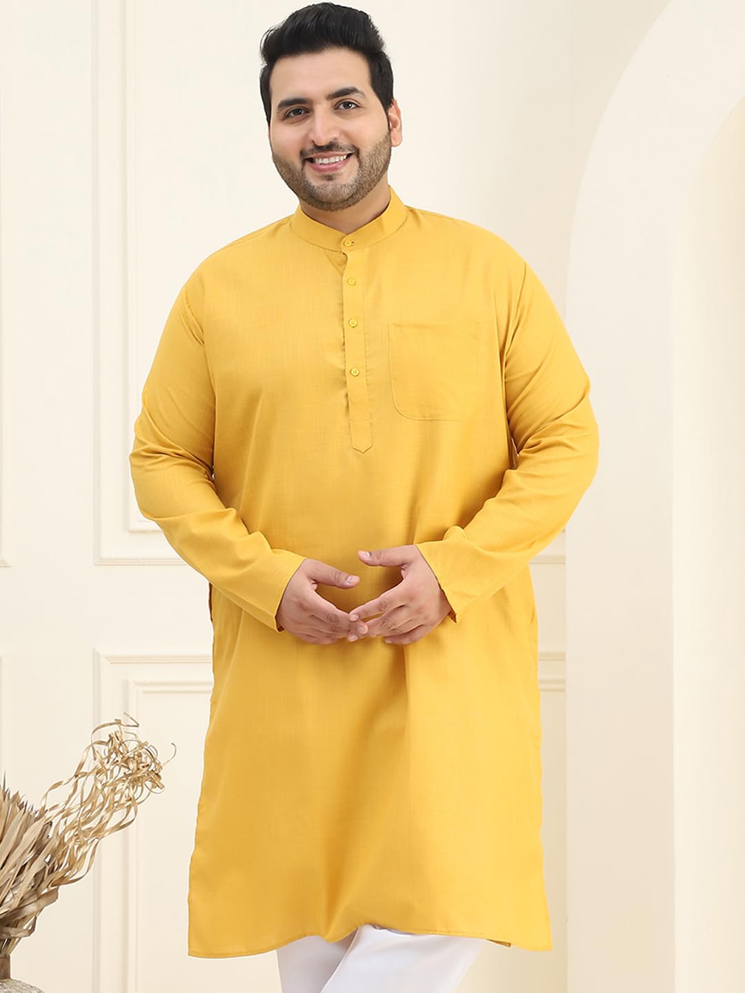 SOJANYA Plus(Since 1958), Men's Cotton ONLY Kurta