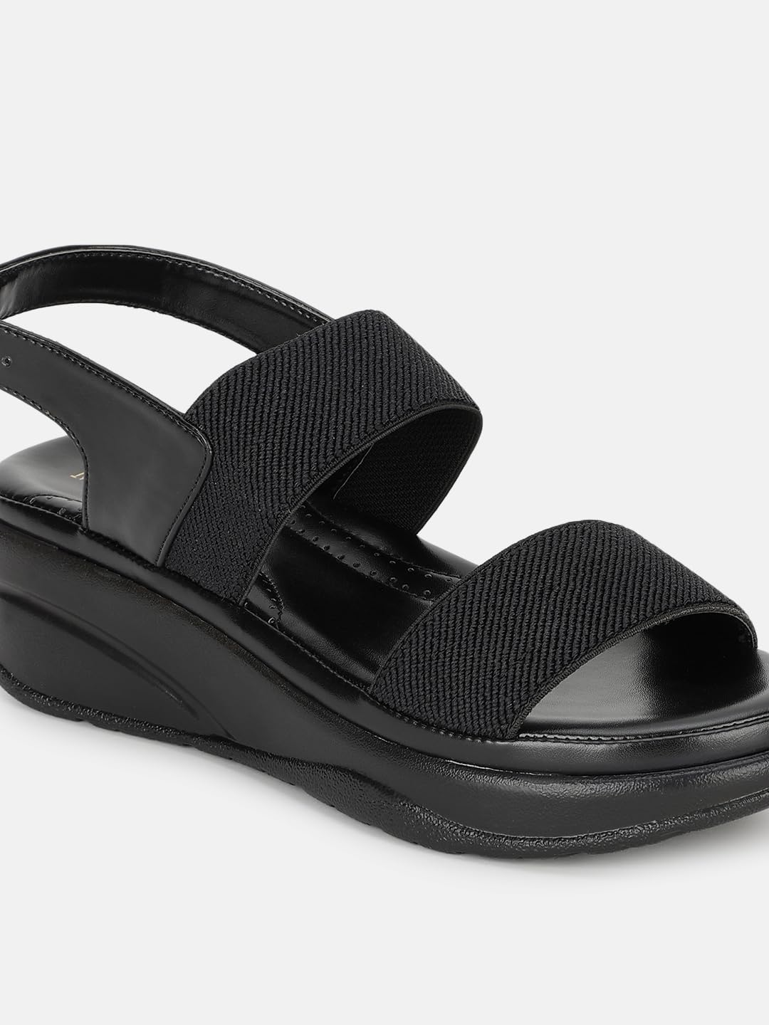Marc Loire Women Smart Casual Platform Heel Fashion Sandal With Adjustable Strap